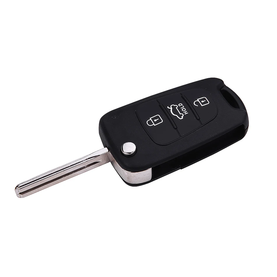 DJBFANDEA 3 кнопки откидной корпус автомобильного ключа дистанционного управления