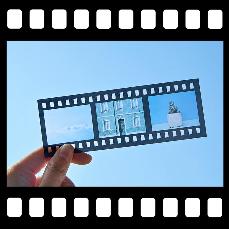 Винтаж пленка журнал декоративные наклейки Скрапбукинг ярлыком дневник