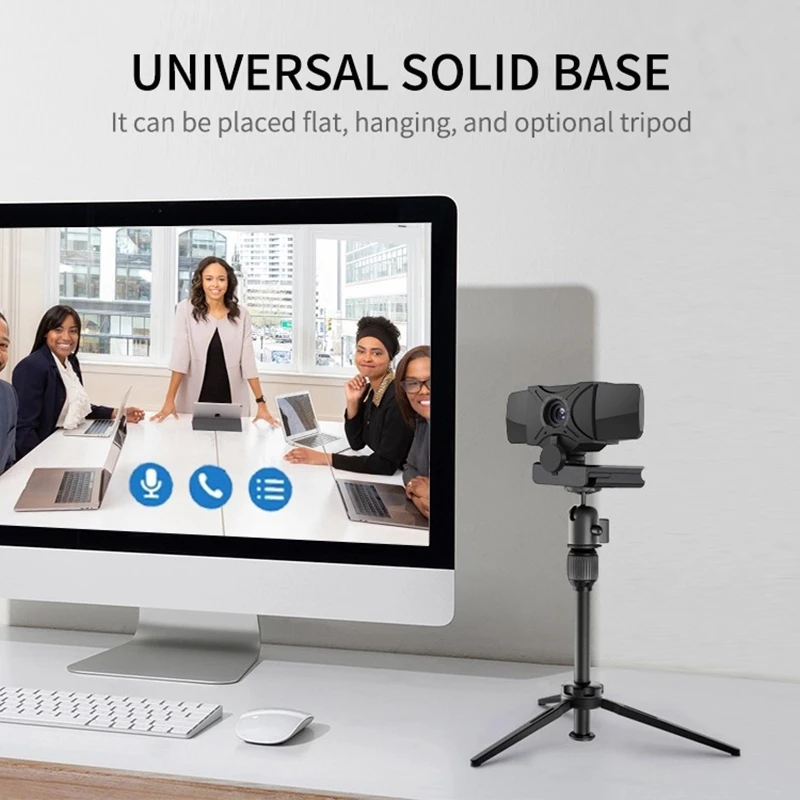 

Gsou 1080P Webcam Microphones Full HD Video Camera for PC USB Plug and Play Meet Your Various Video Needs