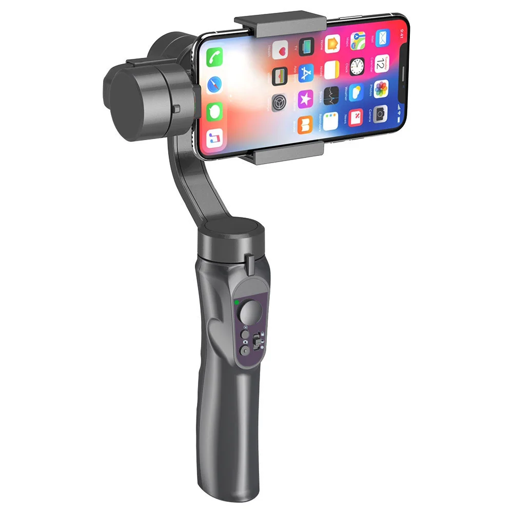 

Mobile support tripod phone 3 axes cardan handheld smartphone load stabilizer usb video record live vlog