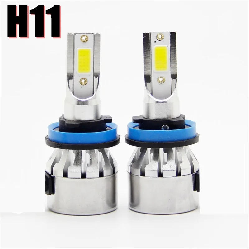 H4 светодиодный H7 H11 H8 9005 9006 HB4 H1 H3 HB3 автомобильные лампы для фар машины 72W 8000LM