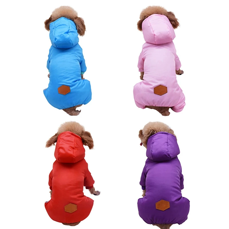 Pet Одежда с принтом в виде собак 4 брюки широкими штанинами комбинезон