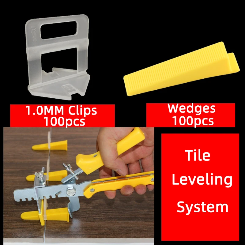 1 0 мм система выравнивания плитки зажим для керамической стены пола