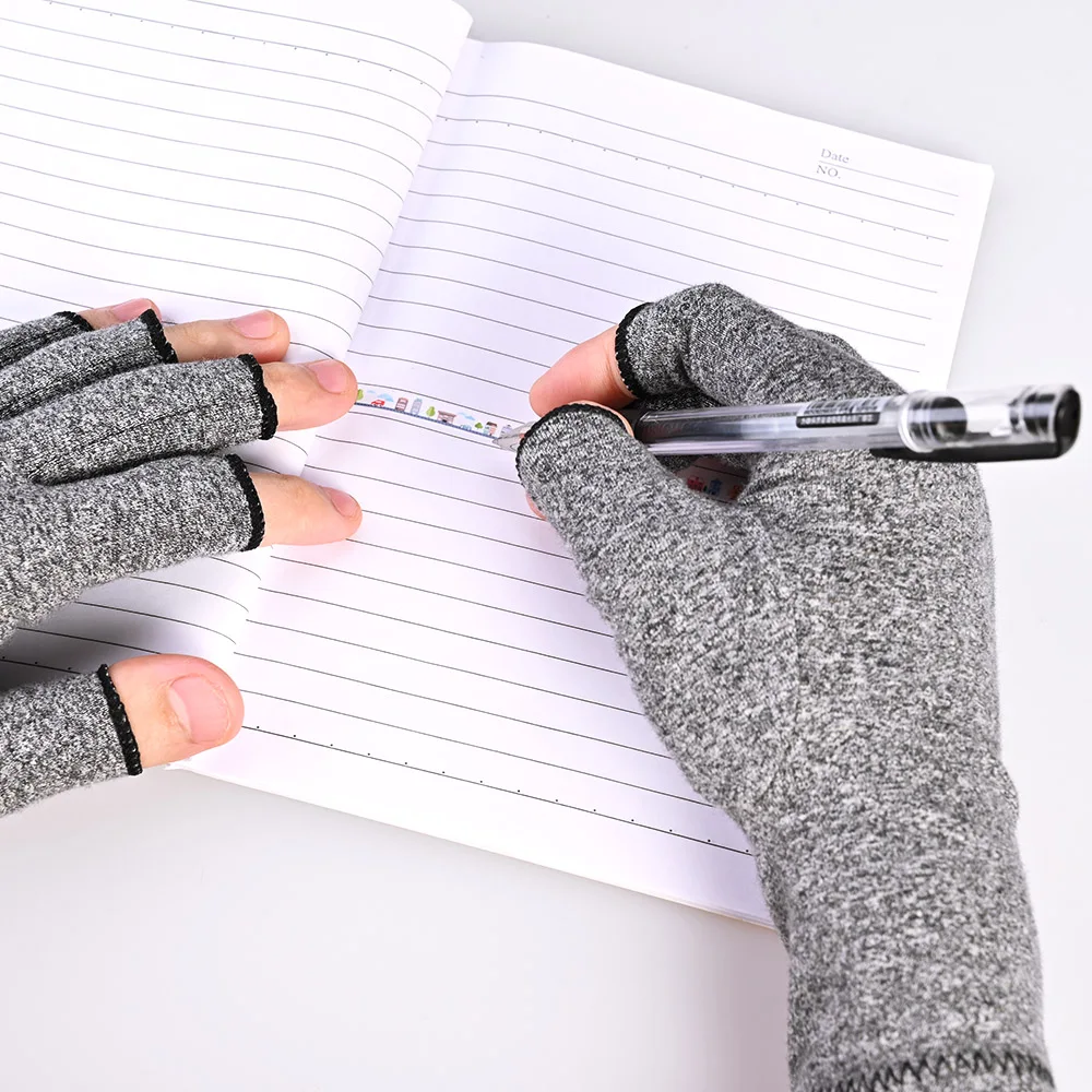 Zacro женские мужские хлопковые эластичные руки артрита боли в суставах облегчение