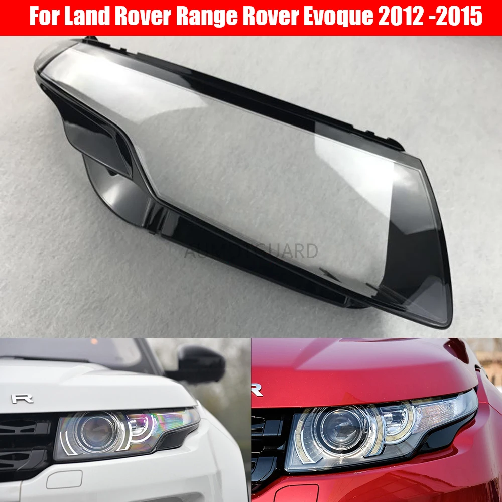 Car Headlamp Lens For Land Rover Range Rover Evoque 2012 2013 2014 2015 Car Replacement Auto Shell