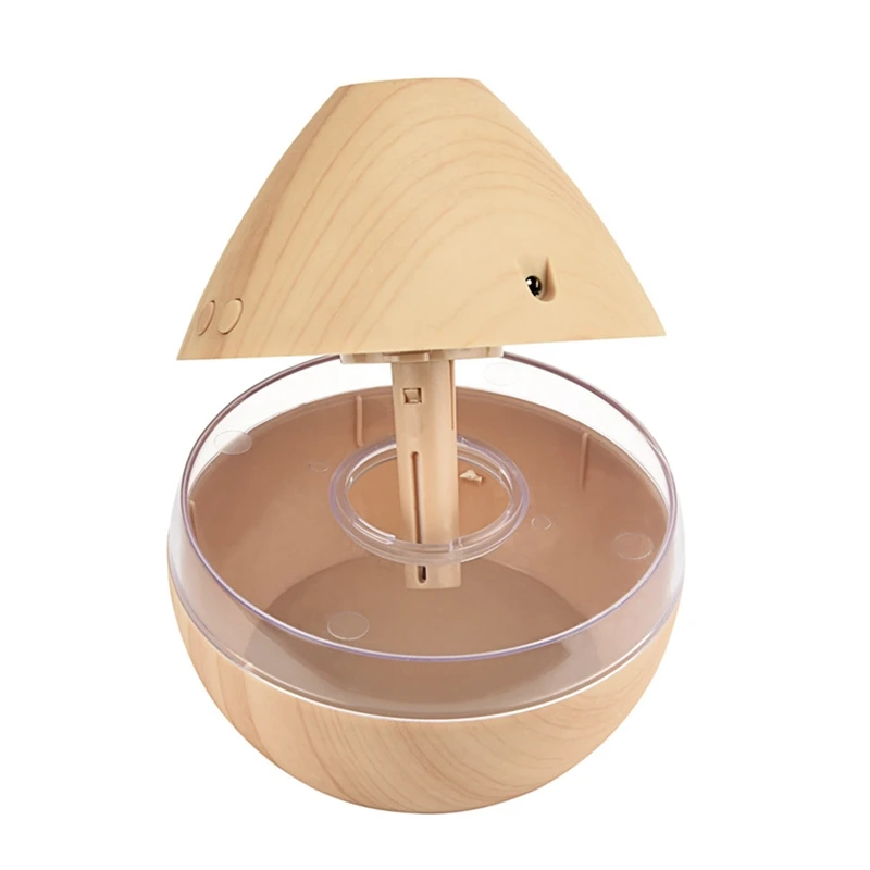 

2 Pcs Aromatherapy Essential Oil Diffuser 300Ml Wood Grain Aroma Diffuser, Light Wood Color & Dark Wood Color
