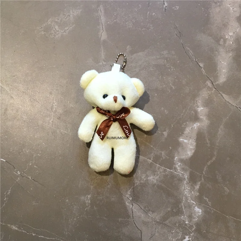 6 цветов 9 см подарок свадебный медведь плюшевая игрушечная кукла|plush toys|stuffed toysplush