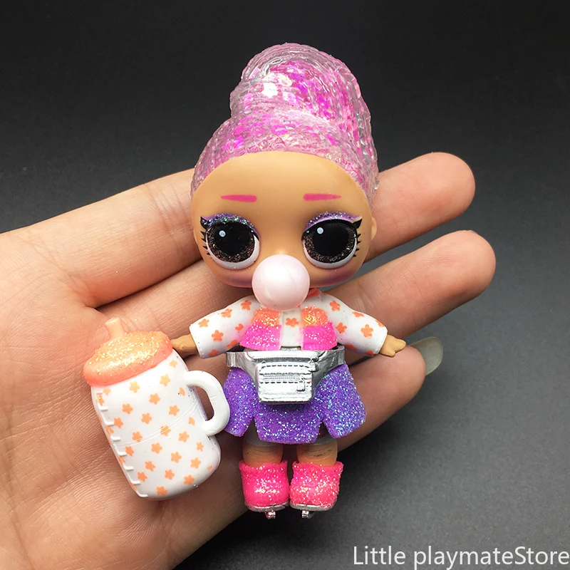 

Куклы-сюрпризы LOL, Оригинальные фигурки героев сериала «Зима диско», аниме модель, рождественские подарки для детей на день рождения