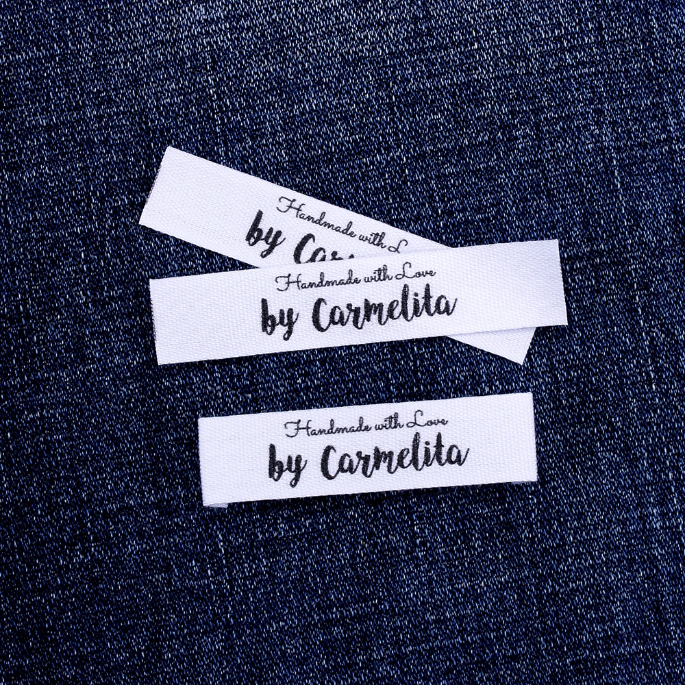 Пользовательские швейные этикетки пользовательские одежды-фирменные бирки