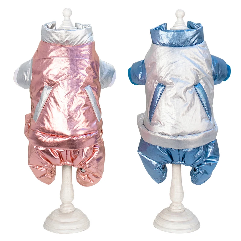 Одежда с принтом в виде собак осень зима куртка для питомца маленьких