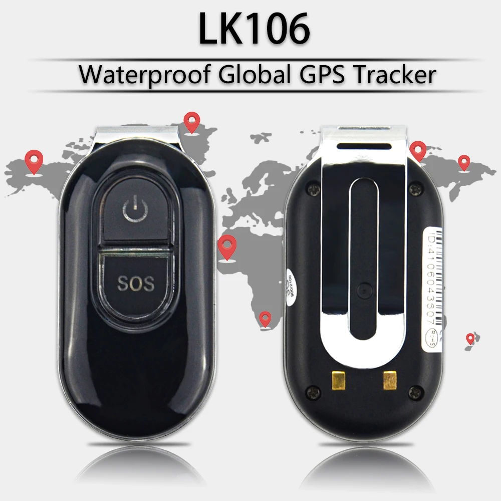 Мини gps/GSM/GPRS персональный gps трекер LK106 для детей устройство слежения в реальном