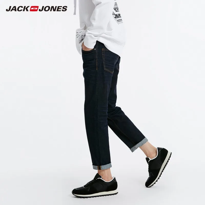 JackJones/осенние мужские зауженные джинсы 218332602