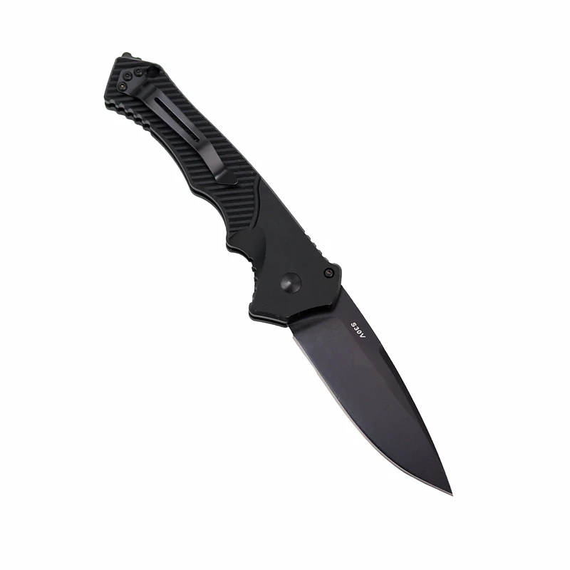 Складной нож 9600BK автоматический многофункциональный Клинок с алюминиевой