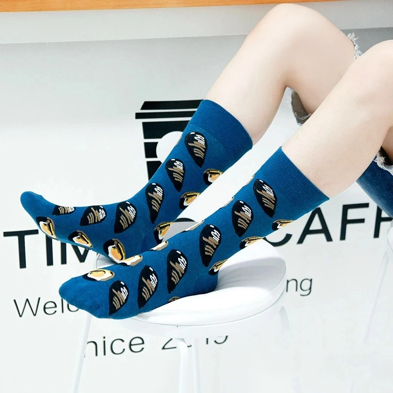 Носки Разноцветные забавные для мужчин и женщин 1 пара | Мужская одежда