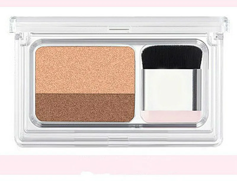 Двойной цвет Женская мода ленивые тени для век макияж Палитра пигментов