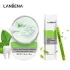 Отбеливающие чистые пятна LANBENA, фотолампа для удаления зубного налета, отбеливающая ручка для чистки зубов, кофе, уход за полостью рта