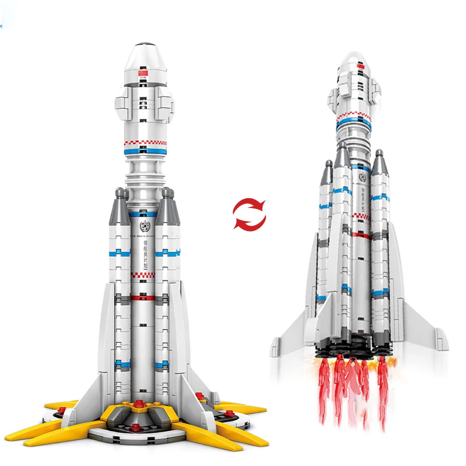 Земля ракета строительный блок город Космос аэрокосмический челнок астронавт