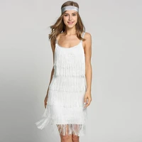 vintage girls party dress ruffle fringe dress stitching fringed sleeveless a line skirt white midi dress summer sundresses