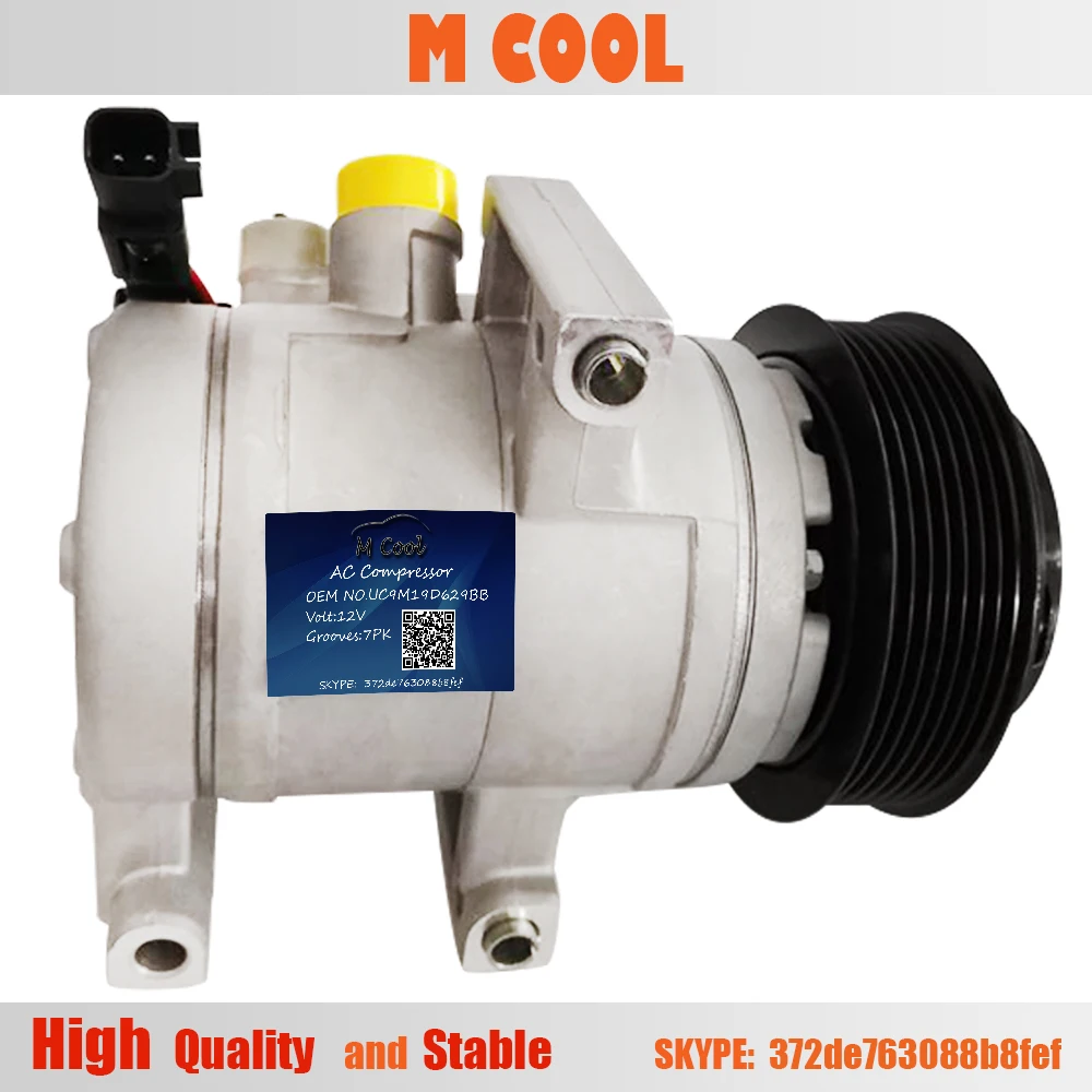 Car AC Compressor For Ford Ranger Pickup 3.2 2.2 TDCI 2011 2012 2013 UC9M19D629BB AB3919D629BB AB3919D629BC 1715093 5329259