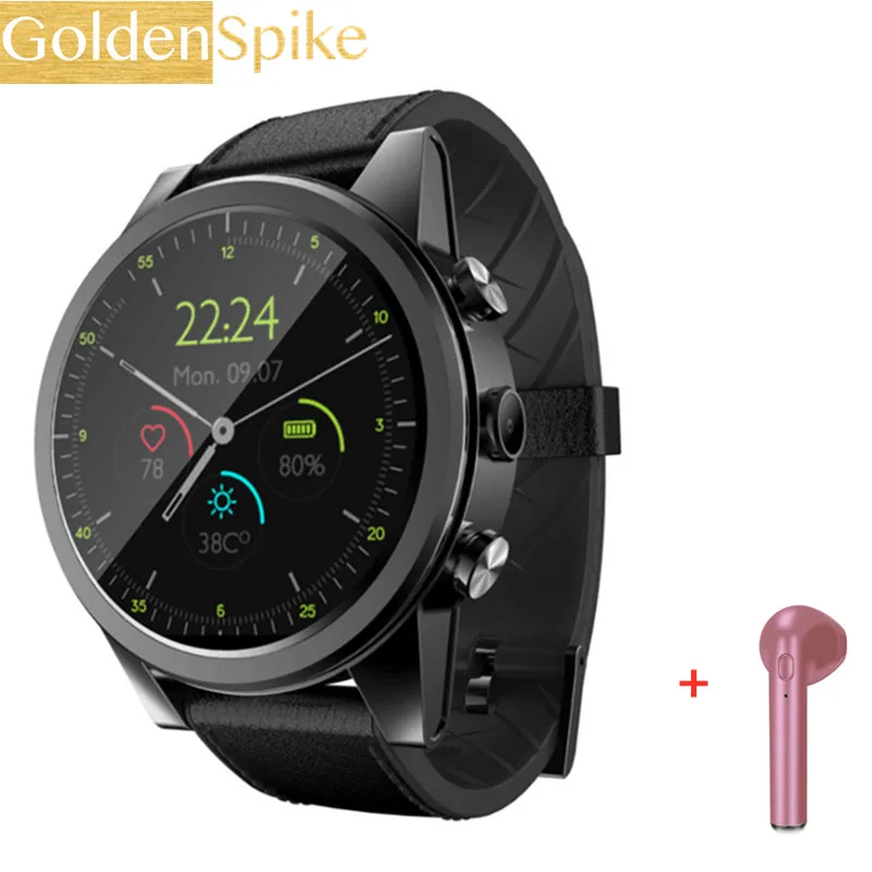 GOLDENSPIKE X360 4g Смарт-часы для мужчин Android 7,1 3 ГБ 32 ГБ IP67 Водонепроницаемый 1,6 дюймов AMOLED экран 600 мАч батарея умные часы
