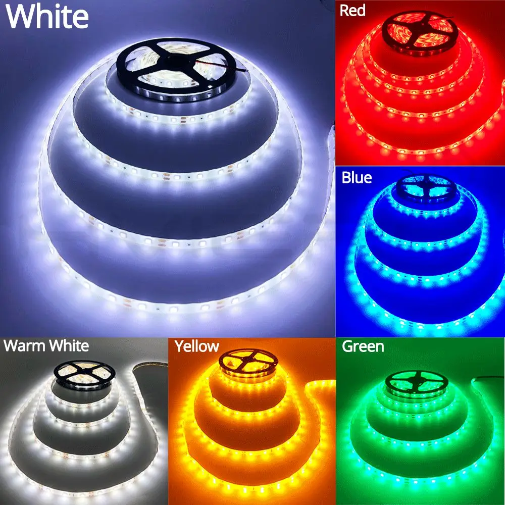 5 м 300LED 5050 SMD LED flexible strip белый RGB Красный Зеленый Синий Желтый Не водонепроницаемыйпартии свет книга свет ночного лампа настольная лампа