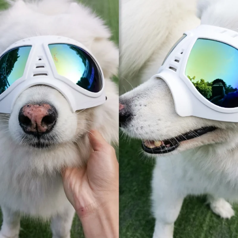 

Sunglasses UV Protection Windproof Goggles Pet Eye Wear Medium Large Dog Swimming Skating Glasses Accessaries