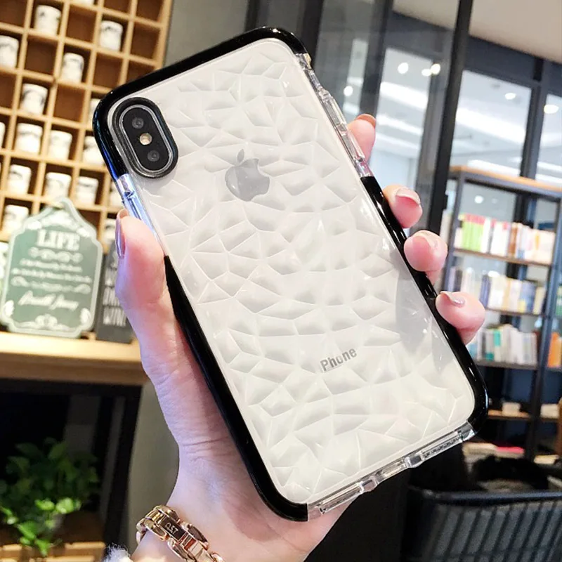 Ударопрочный двухслойный мягкий чехол для iphone 11 Pro X XS MAX XR 10 7 8 6 6s Plus 5 SE гибридный