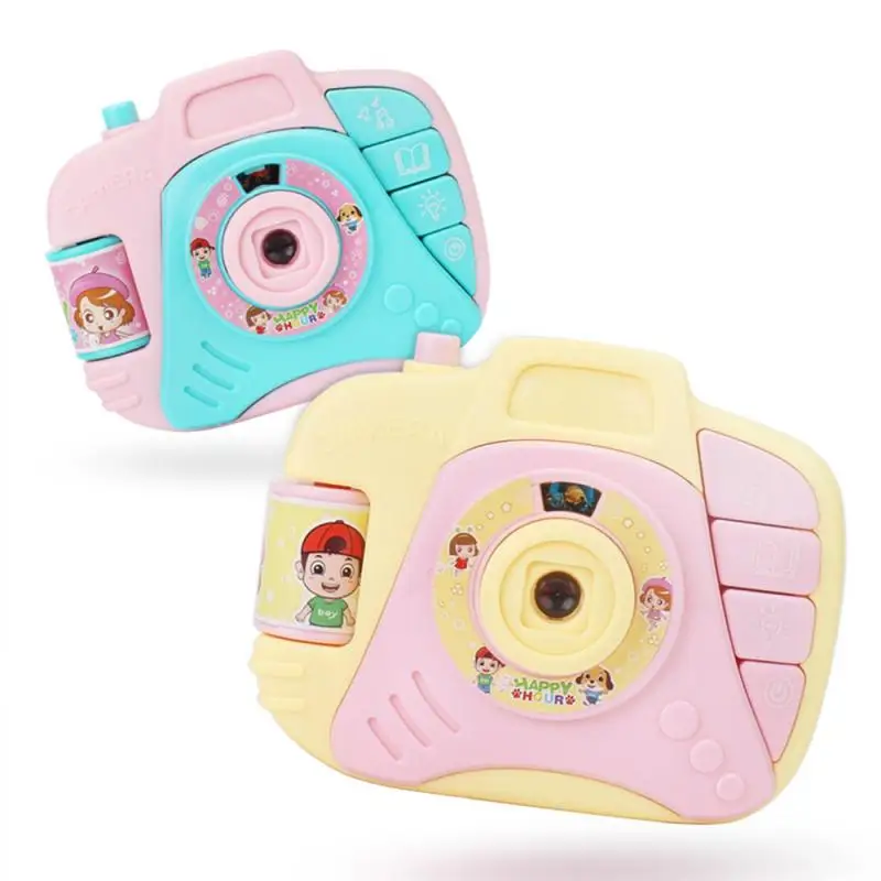

Children Kids Camera Toy Music Storytelling Light Education Toys For Child Birthday Gift Projection Camera For Baby Over 12M