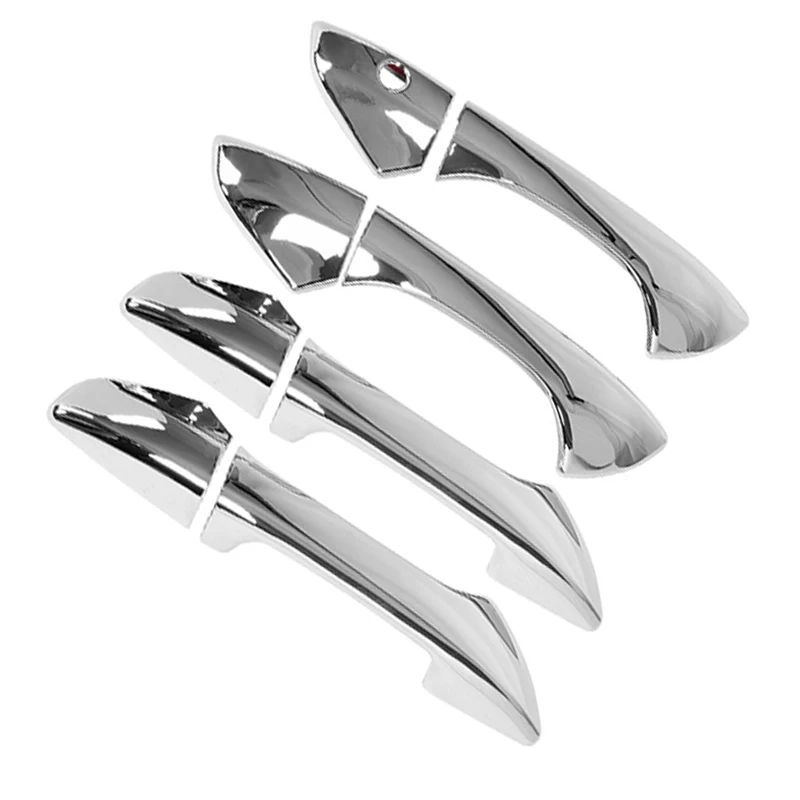 

Крышки ручек хромированные аксессуары W/out Psg отверстие для ключей для Ford Escape 13-14, Focus 12-14 хромированные (4 двери)