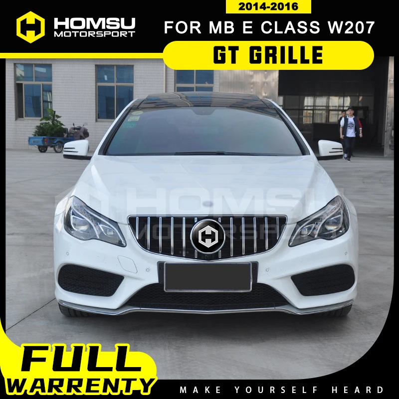 W207 Grill C207 GT Vertical Grille For E Coupe Facelift Front Bumper Racing Sport 2014-2016 E200 E320 E350 E400 | Автомобили и