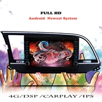 android 10 0 car radio for hyundai elantra 6 2016 2017 2018 multimedia video stereo player navigation gps dvd 2 din head unit
