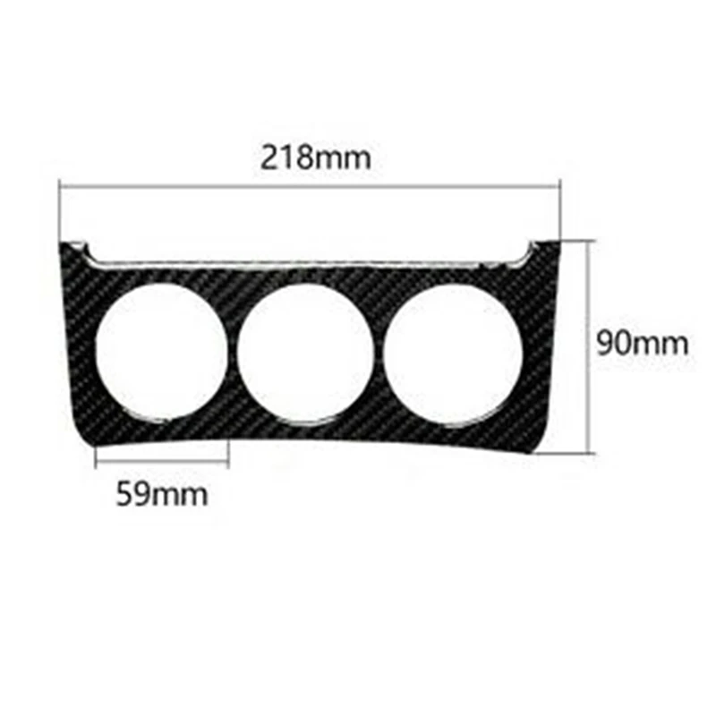 

Car Carbon Fiber Interior Console Switch Trim Sticker Cover for Nissan 350Z 2006-09 Car Styling Accessories