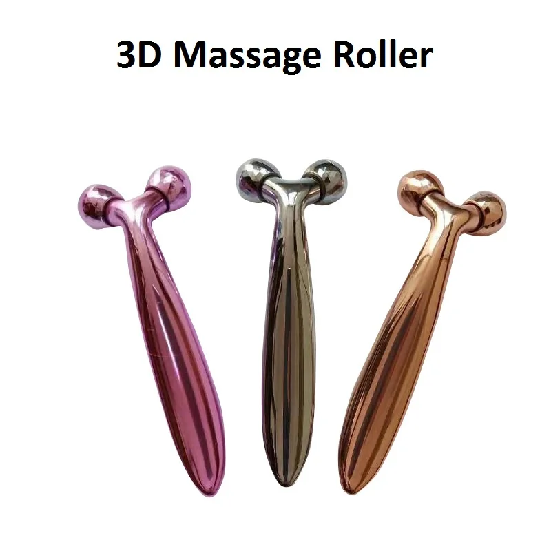 

Portable Face Lifting Y Shape Roller 3D Massager Roll Massager for Face Massage Instrument Beauty Skin Care Tool 360 Rotate