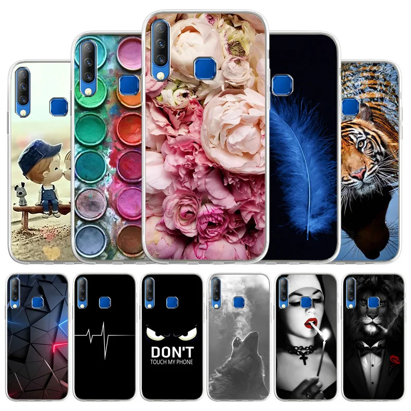 

Case For Infinix S4 Cases Silicon Soft TPU Phone Back Cover For Infinix Smart 3 Plus S4 X626 X626B X610B Etui Cute Painted Coque