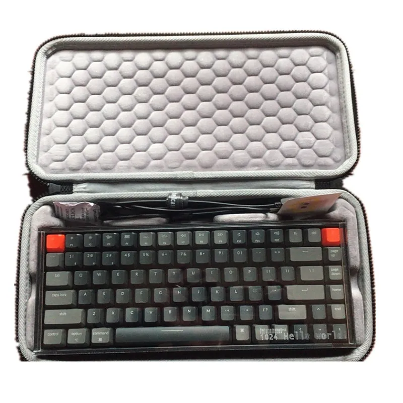 Модная Защитная Жесткая Сумка чехол для переноски Keychron K1 K2 K4 K6 K8 механическая
