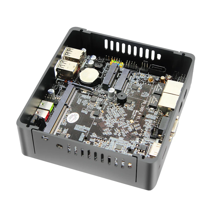 MSECORE J1800/J1900 безвентиляторный мини ПК Windows 10 промышленный компьютер linux 2* Gigabit LAN Intel Celeron четырехъядерный HD 300M WiFi