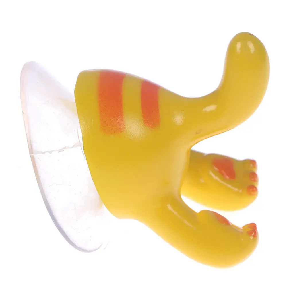 Новый мультяшный милый хвост животного резиновая присоска настенный крючок