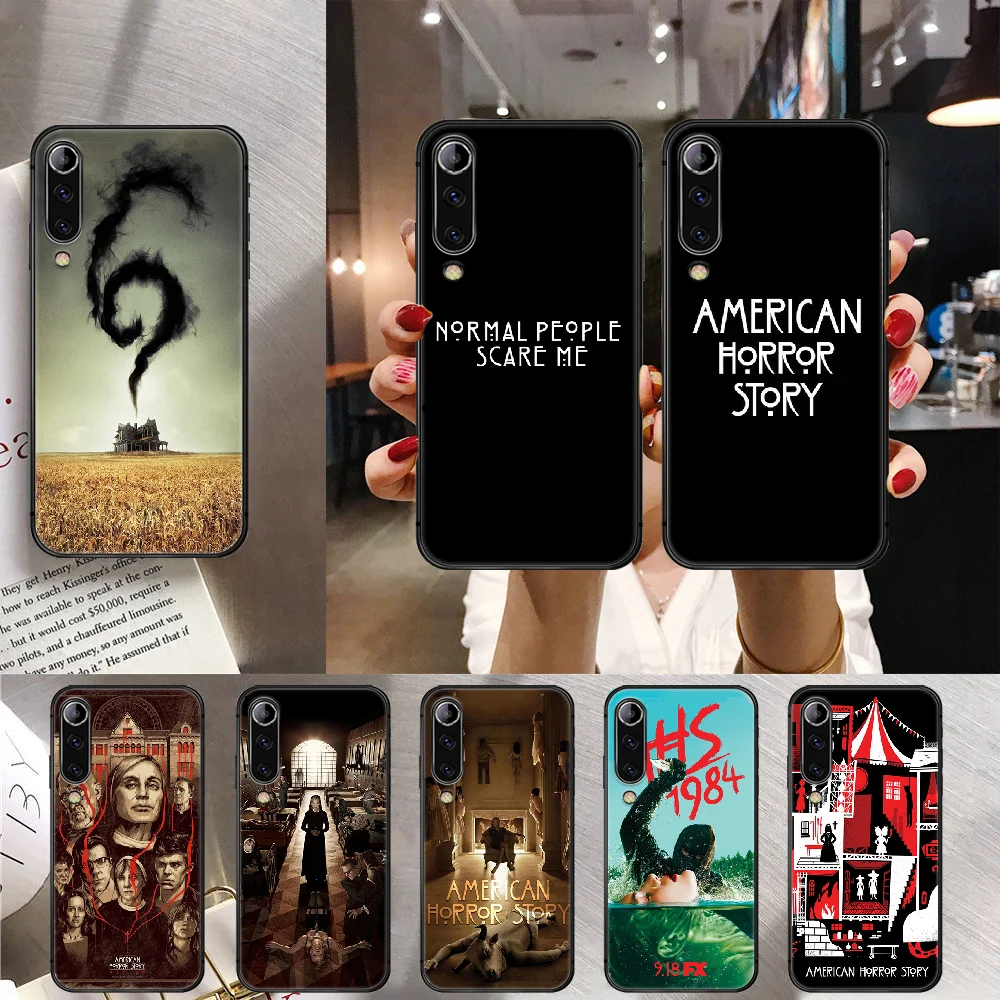 

AHS American Horror Story Phone Case Cover For Xiaomi Mi Note A2 A3 8 9 3 9 9T 10 Max Pro Lite Ultra Black Etui Painting Shell