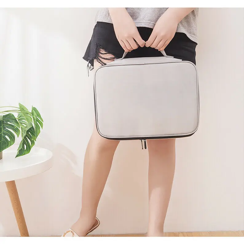 

2020 Newest Hot Document Bag Waterproof Travel ID Card Wallet Passport Organizer Bag Credit Card Storage Bag