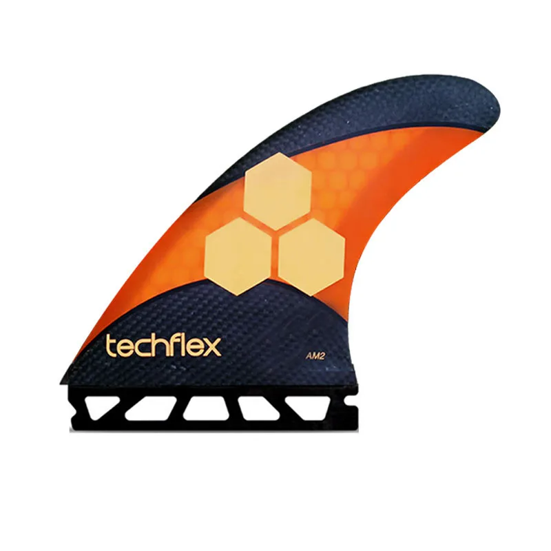 Будущее AM2 3-плавник Techflex большой доски для серфинга три ребра комплект Фондовая зазор-распродажа серфинга longboard аксессуары carbonfiber плавник