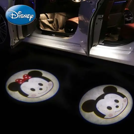 Disney Минни мультфильм Милая машина с открыванием двери и напольное освещение