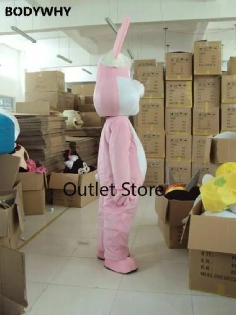 Кролик высококачественный костюм ручной работы косплей платье наряды реклама