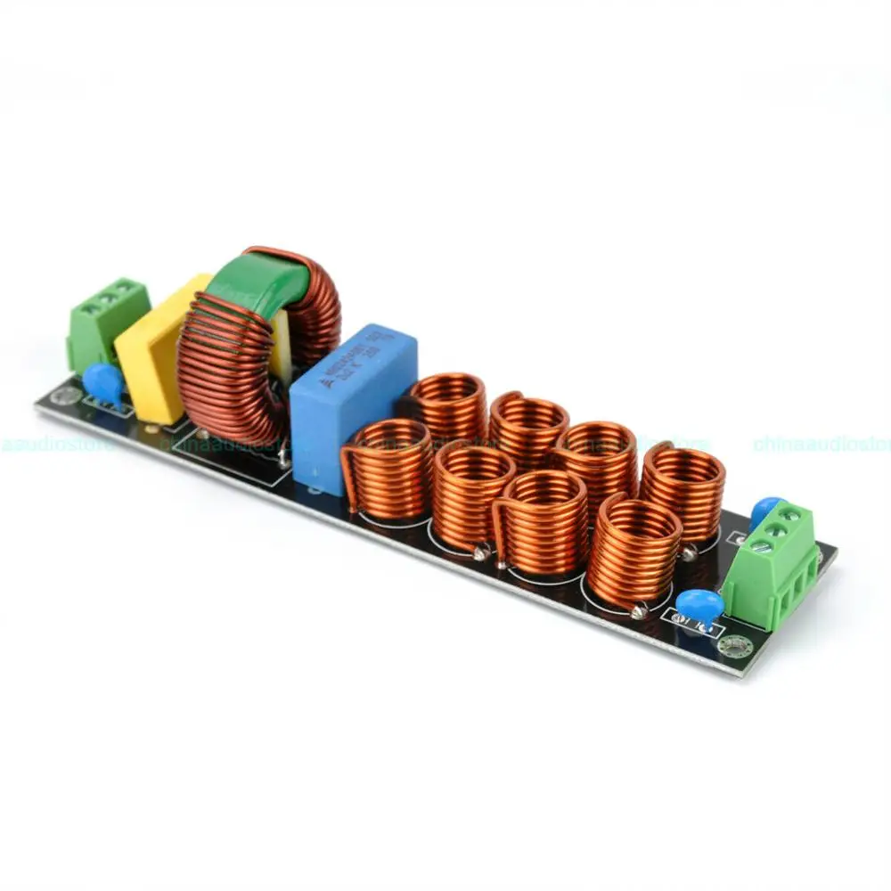 Сверхмощный фильтр электромагнитных помех 20 А очиститель подавитель шума