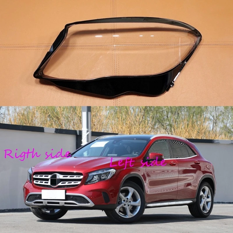 

Car Headlight Lens For Mercedes-Benz GLA 200 GLA220 GLA250 2019 2020 Headlamp Cover Car Replacement Front Auto Shell Cover