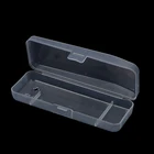 Мужской Для Хранения бритвы ящик, прозрачный пластиковый держатель для бритвенных лезвий портативный чехол для бритвы, высококачественные контейнеры для бритвы