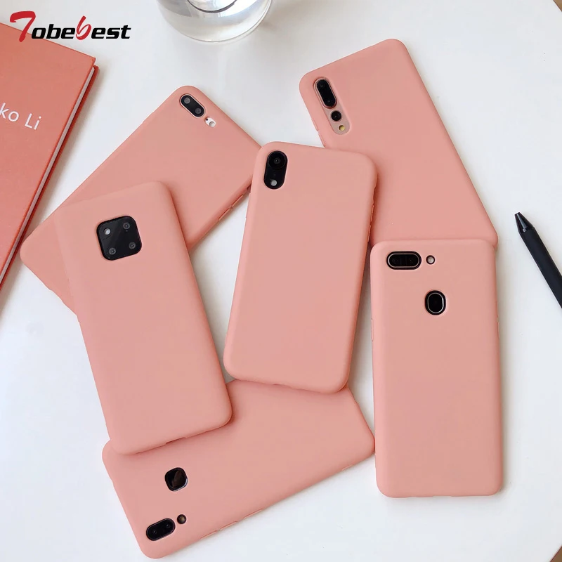 Матовый чехол из ТПУ для xiaomi redmi note 8 7 6 5 4 Pro 8a 7a 6A 5A Plus 4A 4X S2 K20|Бамперы| |