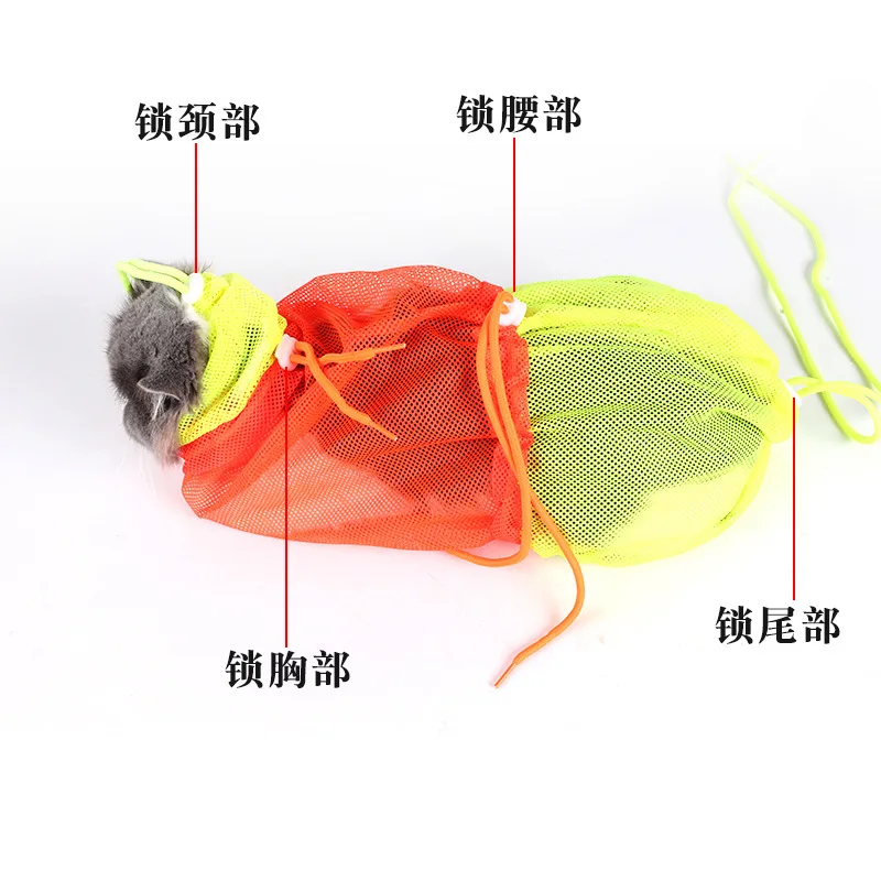 Мешок для ванны кошек мешок чистки от царапин домашних питомцев оборудование