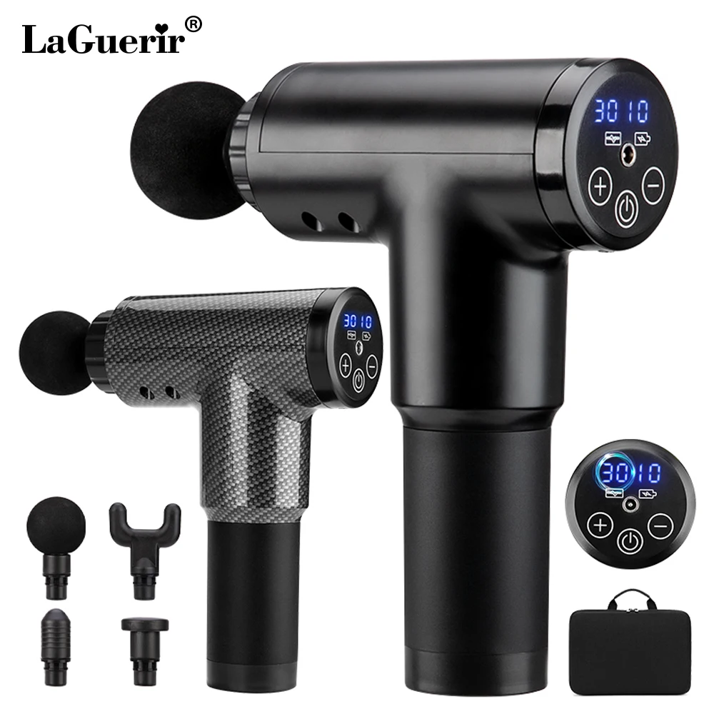 Высокомощный мышечный массажный пистолет высокоскоростной Вибрационный