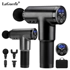 Высокомощный мышечный массажный пистолет высокоскоростной Вибрационный массажер Thera Gun после фитнес разложения молочной кислоты облегчение боли расслабляющее тело