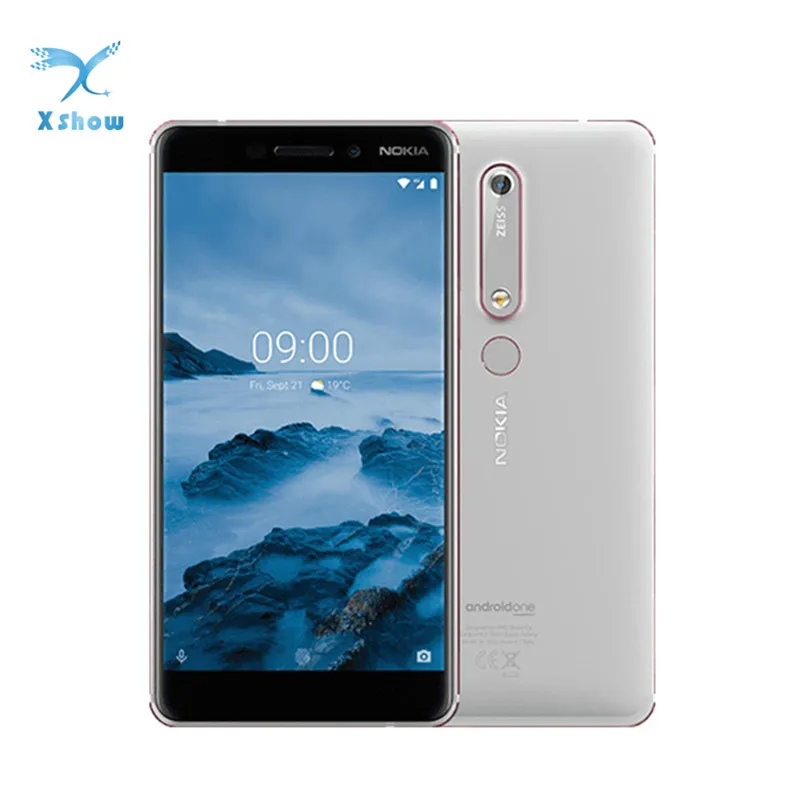 Глобальная версия Nokia 6 1 3 ГБ 32 5 дюймов 4G LTE Android телефон Snapdragon 630 Восьмиядерный 16 МП